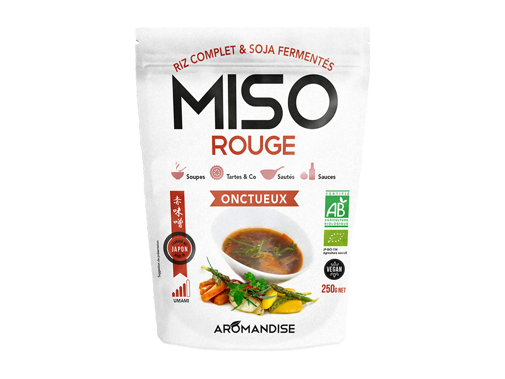 Aromandise Miso rouge crèmeux bio 250g - 8481